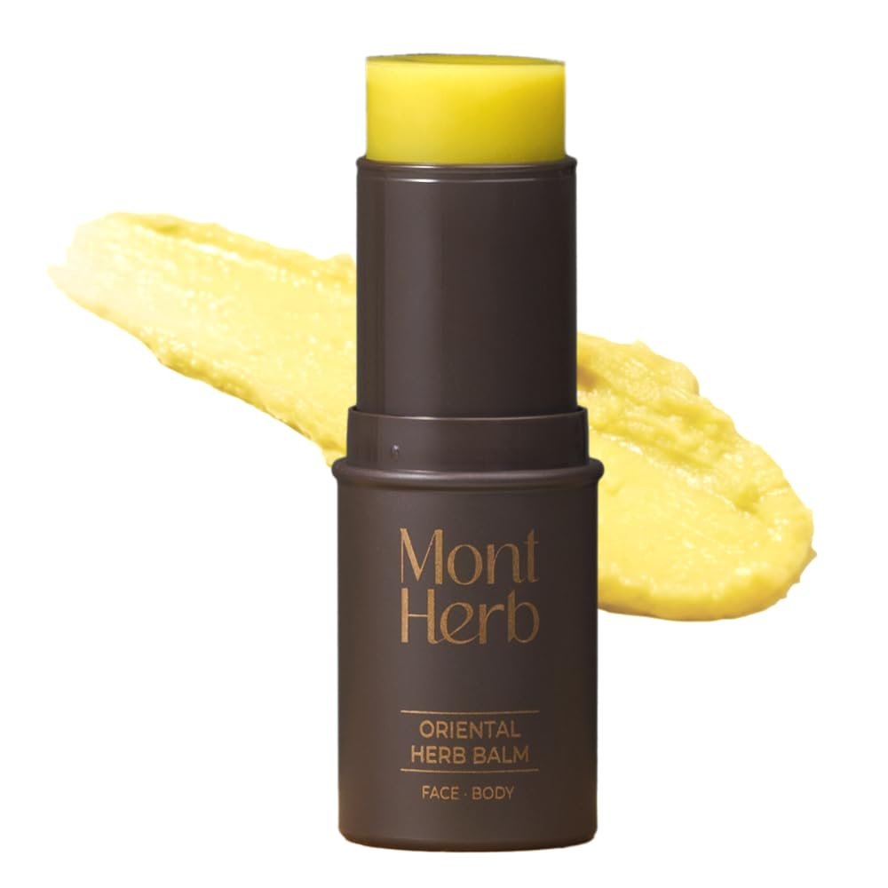 Korean Oriental Herb Multi Balm Stick – Intense Skin Recovery & Moisture Barrier Relief for Dry Itchy Sensitive Skin – Face Body Lip & Heel Balm – Mugwort & Hemp Seed Oil – Hypoallergenic 0.52 Fl Oz