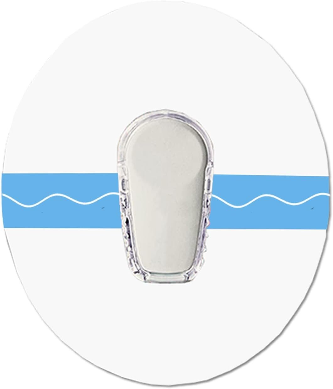 G6 Over Patches Waterproof – 55 Pack Stickers for G6-Transparent Adhesive Patches for CGM-HECHUAN