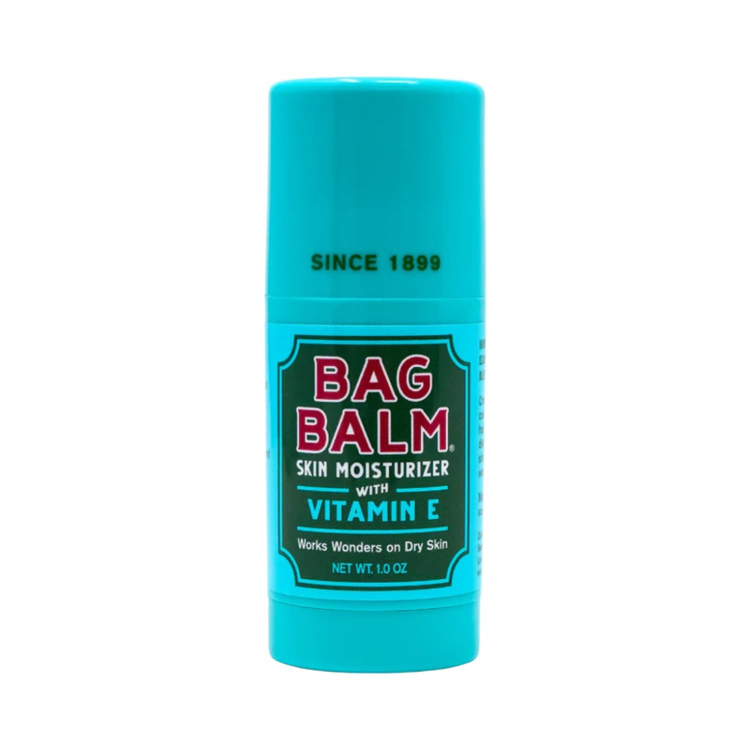 Bag Balm Original Skin Moisturizer Stick with Vitamin E – Hydrating & Soothing Balm for Dry Skin, Chapped Lips & Cracked Hands – Made in the USA – Paraben-Free & Cruelty-Free Twist-Up 1oz (1)