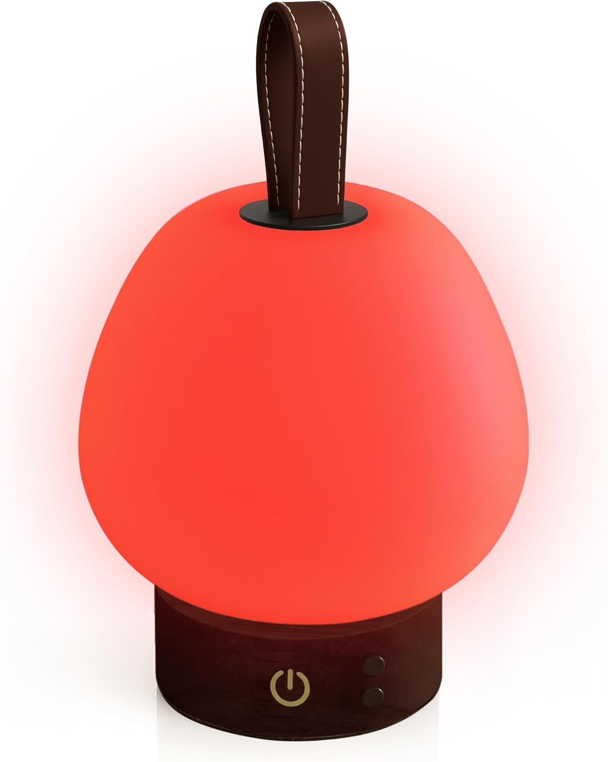 Red Light Therapy Sleep Lamp – 660nm Glow for Better Sleep | Cordless, Dimmable Night Light with Timer | Rechargeable, Portable Red Lamp for Bedroom, Bedside & Travel – Rest Easy, Slumber Deeper