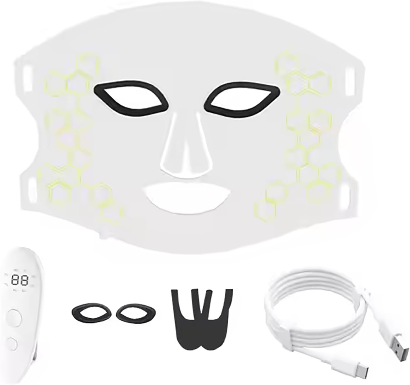 LED Light Therapy Mask,Model: RB-008G