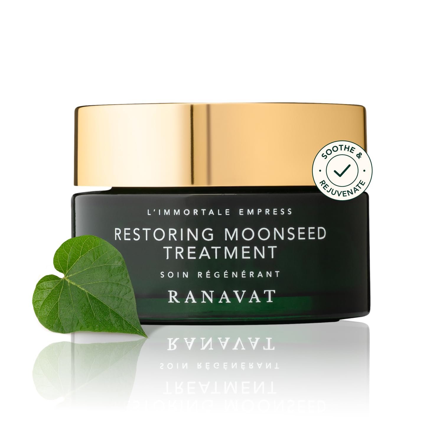 RANAVAT Restoring Moonseed Rescue Balm – Anti Aging Repairing Balm with Redness Relief & Skin Barrier Repair – Enriched with Shatavari & Bala – Suitable for All Skin Types (1.7 oz)