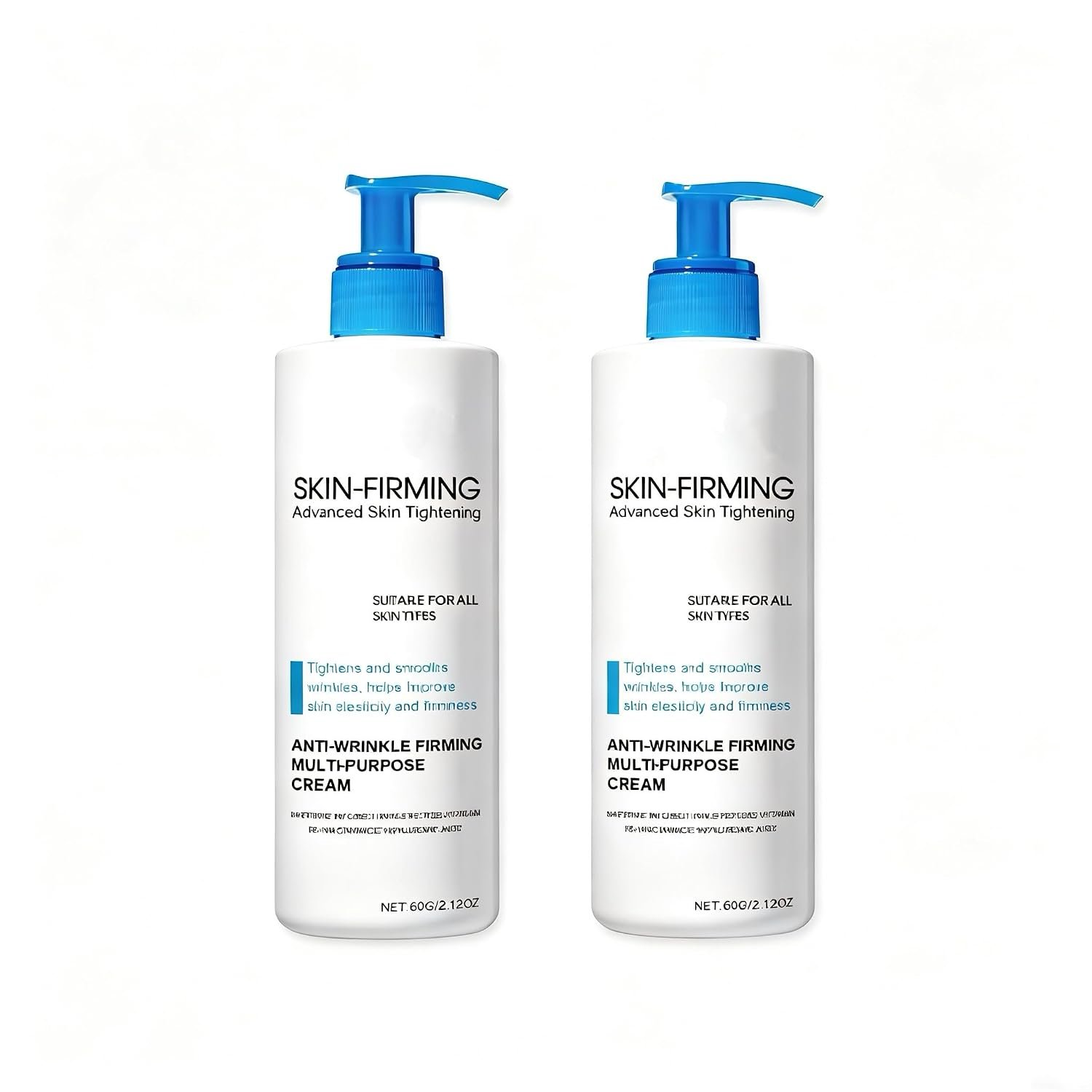 Revitalizing Skin Cream, Triple Repair Formula, Restores Elasticity & Smooths Texture, Multi-Purpose Protective Lotion for All Skin Types 2.12oz (2 Pack)
