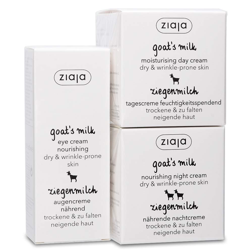 Ziaja Goat’s Milk Bundle: Day, Night & Eye Cream