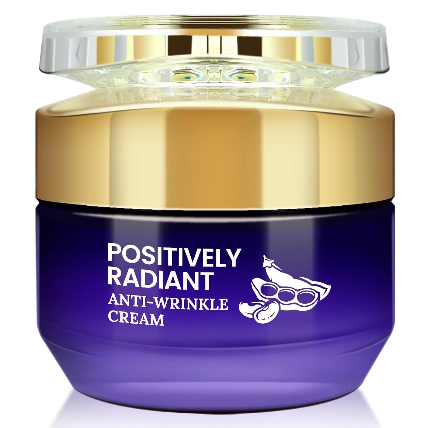 Moisturizing Face Cream for Older Women, Positively Radiant Anti Wrinkle Cream for Repairs Barrier, Deep Nourishment, Instant Moisturizing, Plumps & Smooths Fine Lines, Improves Texture, 50g/1.764oz