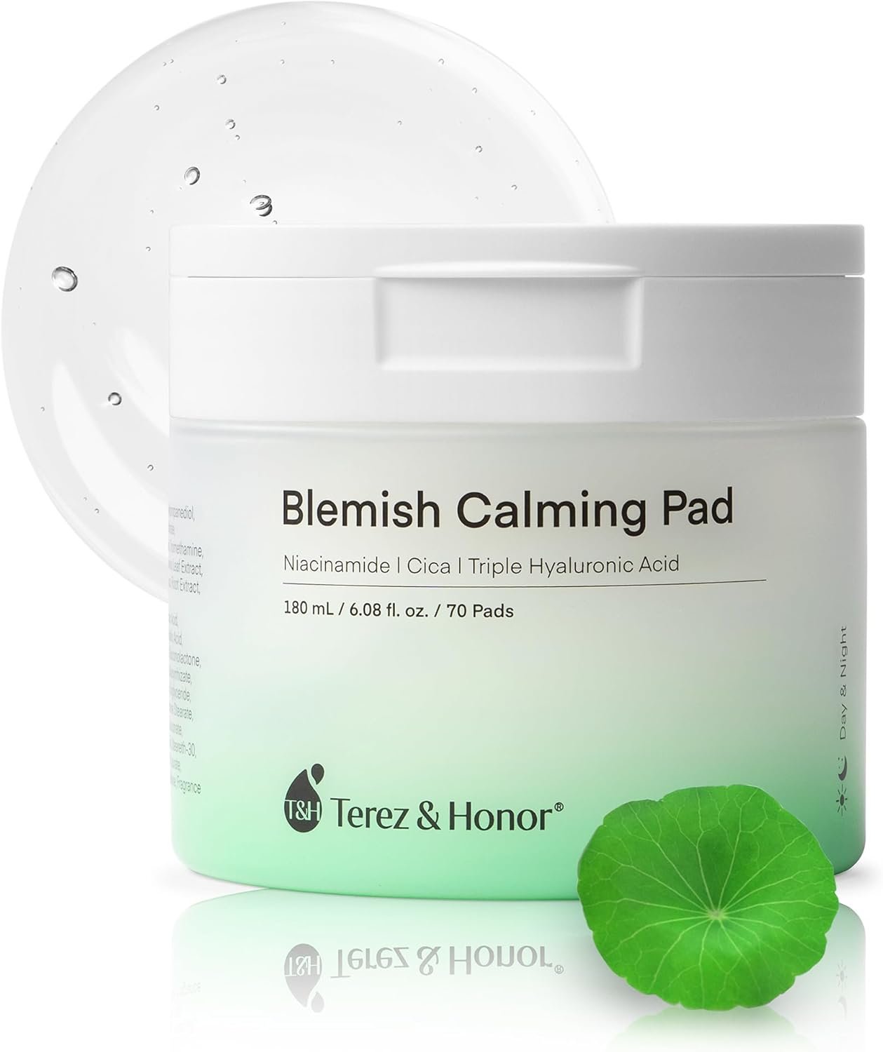 Niacinamide, Centella & Hyaluronic Acid Serum Pad – Korean Brighten, Soothe & Deep Moisturize Skincare, Pre-Soaked Toner Pads for Face – Dermatologist Tested Daily for Blemish-Prone or Sensitive Skin