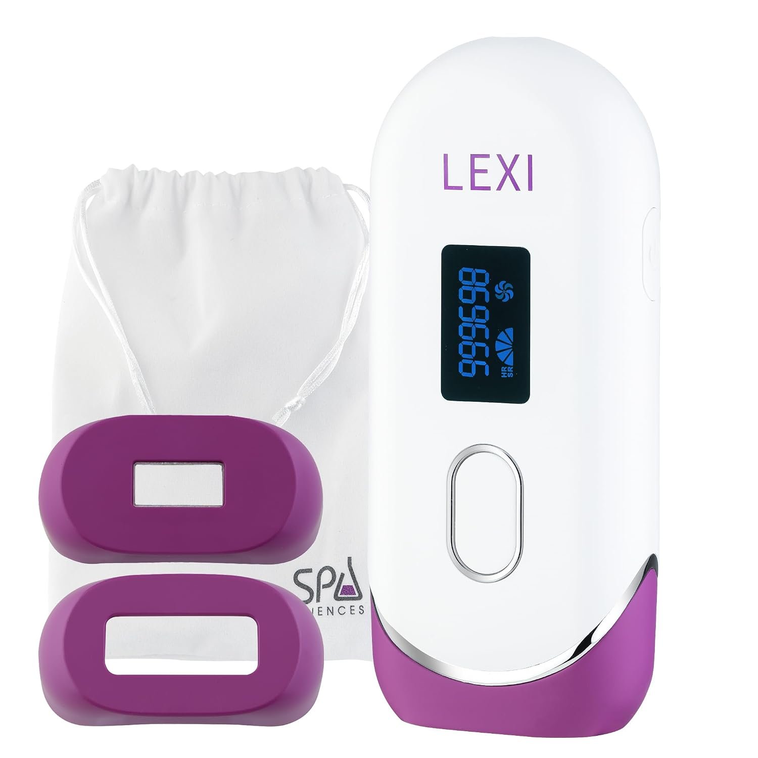Spa Sciences – LEXI – Painless Permanent IPL Hair Removal System – FDA Cleared with 999,999 flashes, Auto Flash, and Skin Sensor