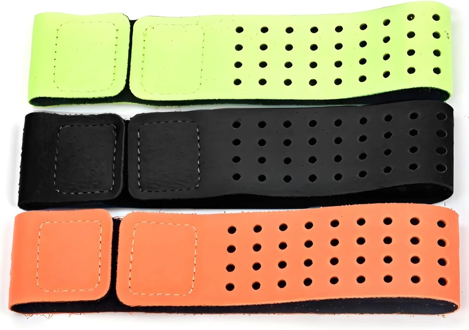 3-Pack Adjustable Fitness Armband Bands for OTF Burn Heart Rate Monitors, Sports Straps Compatible with Ot Beat Sensors, Elastic Breathable Replacement Bands