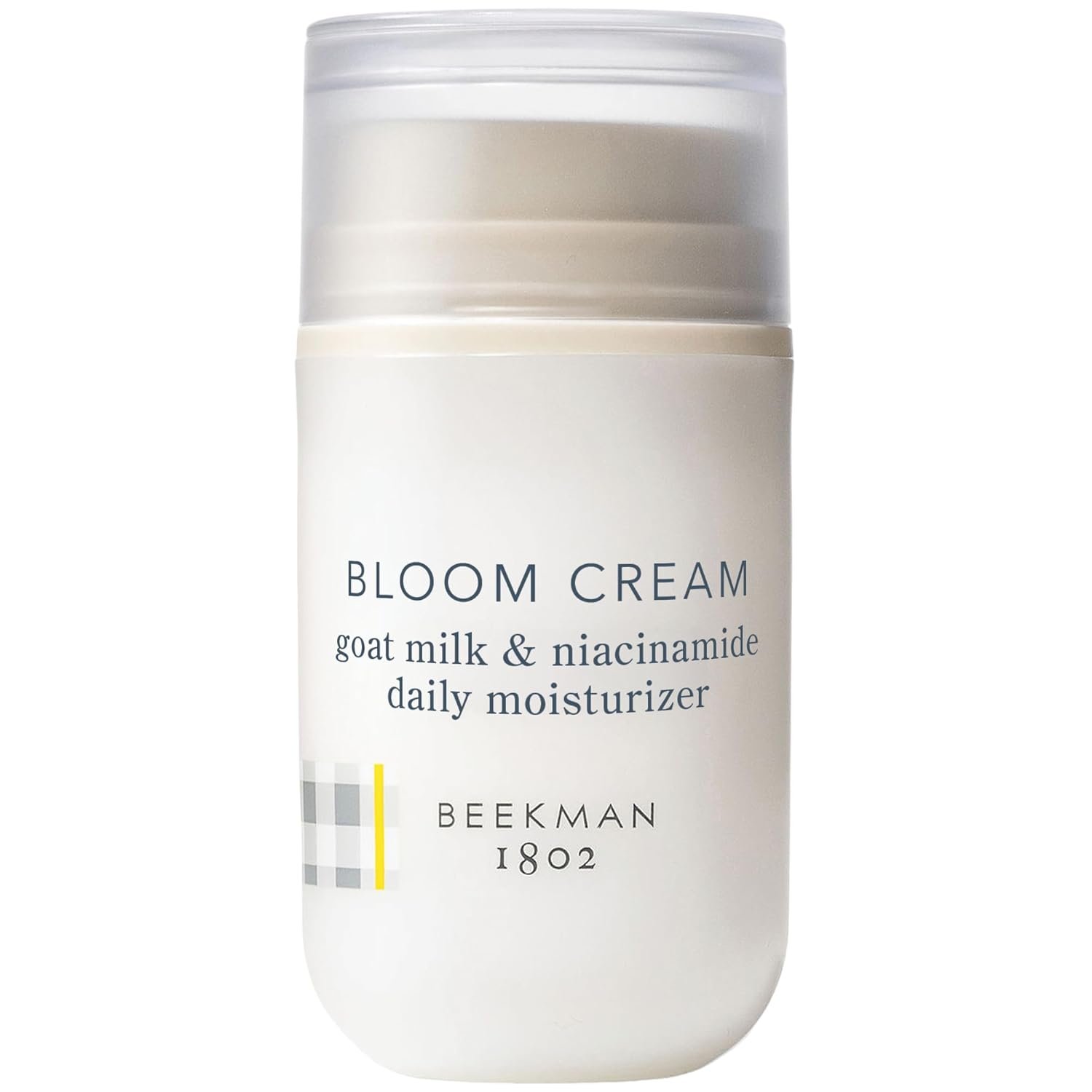 Beekman 1802 Bloom Cream Goat Milk Face Moisturizer with Niacinamides – Lightweight Daily Moisturizer, Deeply Hydrating, Nourishes Skin Barrier, Safe for Sensitive Skin, Cruelty Free, 1.69 floz