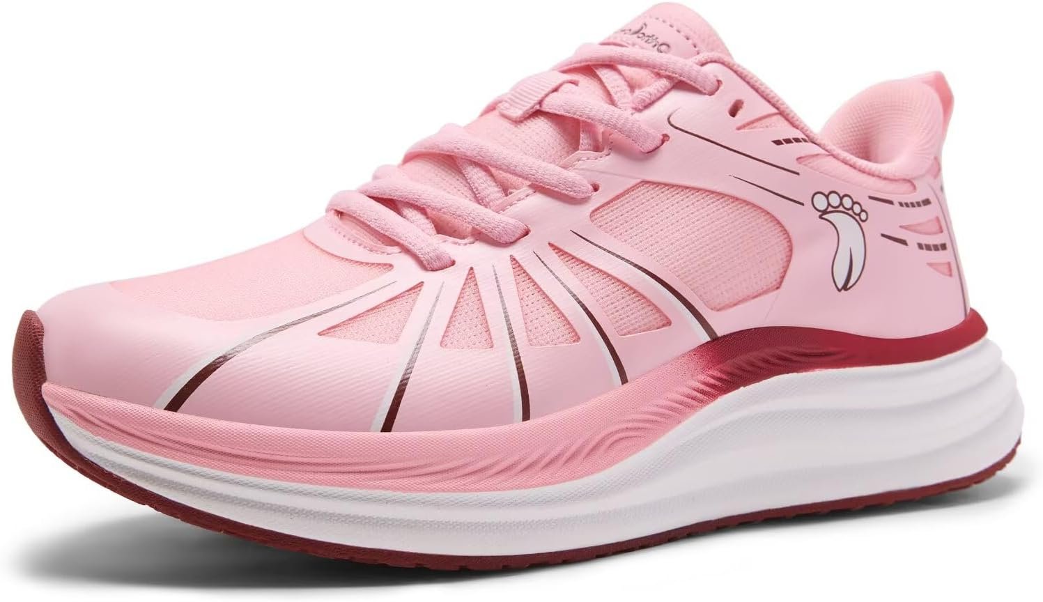 Women’s Orthopedic Road Running Shoes: Comfortable Arch Support Plantar Fasciitis Orthotic Athletic Sports Sneakers, Casual Flat Feet High Arch Tennis Work Walking Shoes for Foot Heel and Pain Relief