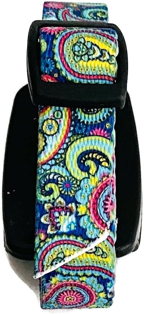 VNS (Vagus Nerve Stimulator) Wrist Watch Band Plaid and Paisley Prints