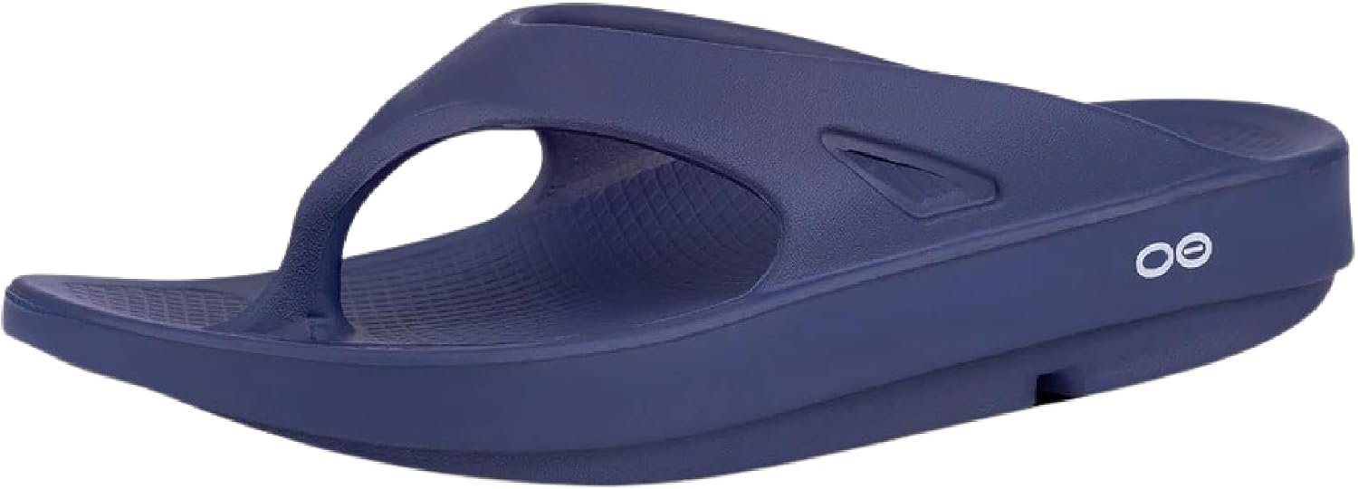 OOFOS OOriginal Recovery Sandal, Navy – Women’s Size 12, Men’s Size 10