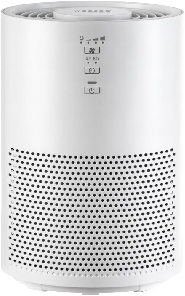 IRIS USA WOOZOO True HEPA Air Purifier, H13 3-in-1 Filter, Removes 99.97% of Allergens, Pet Hair, Smoke & Odors, Covers up to 307 ft², Energy Star, Quiet Air Purifier for Bedrooms, Home, Office