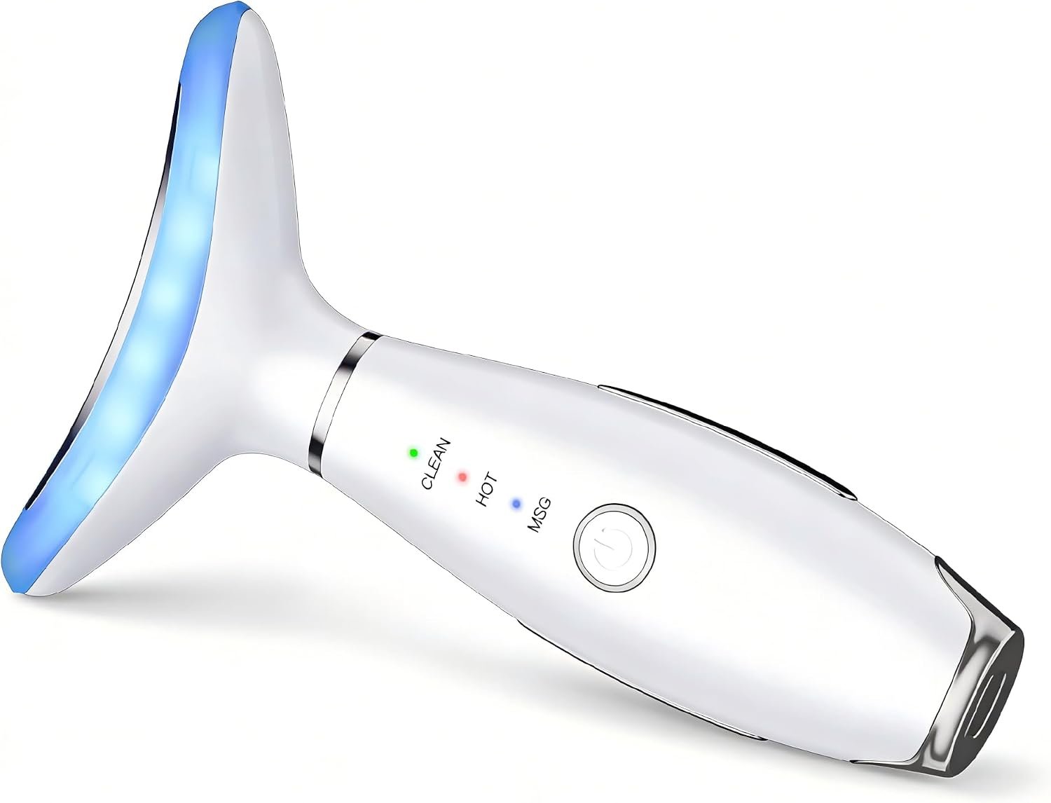 Red Light Therapy for Face, At-Home Face and Neck Beauty Device (Frost White)