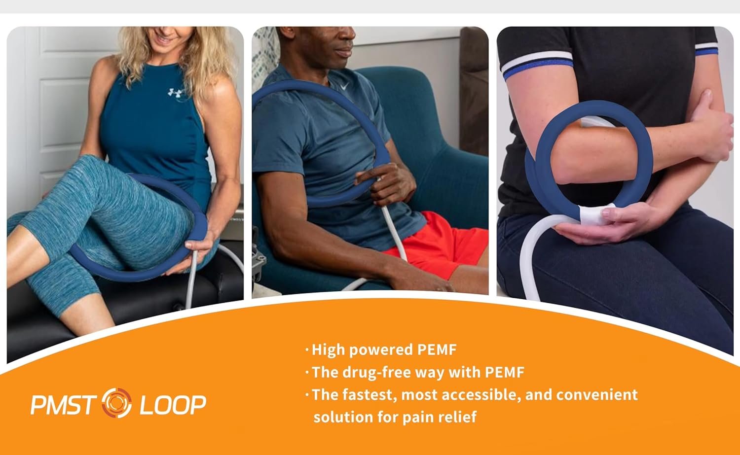 Physio Magneto Pmst Loop Frequency Pulse Magnetism Field Physical Therapy Device for Relief Back Shoulder Pain