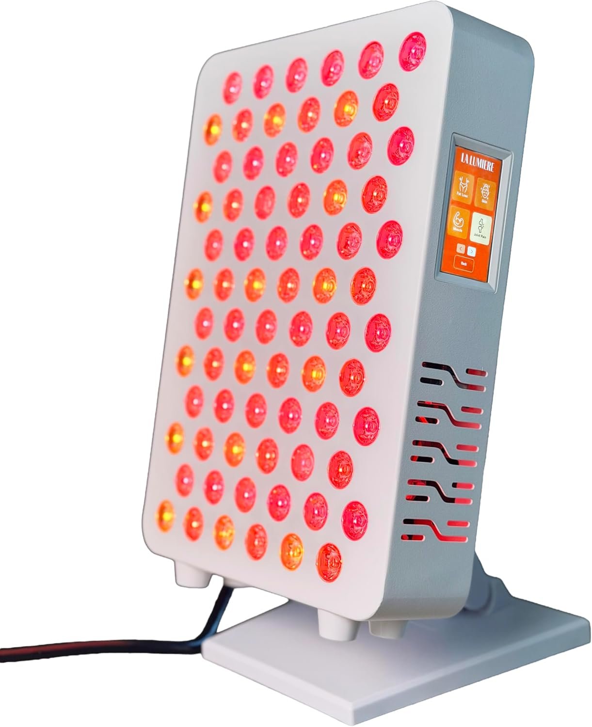 Top of the Line Red Light Therapy Panel for Face + Body – Most Options on the Market! 72 LEDs, Dual Chip, 9 Wavelengths (Amber, Blue, Red, NIR), Quick Start for Skin, Pain, Weight Loss, + More!