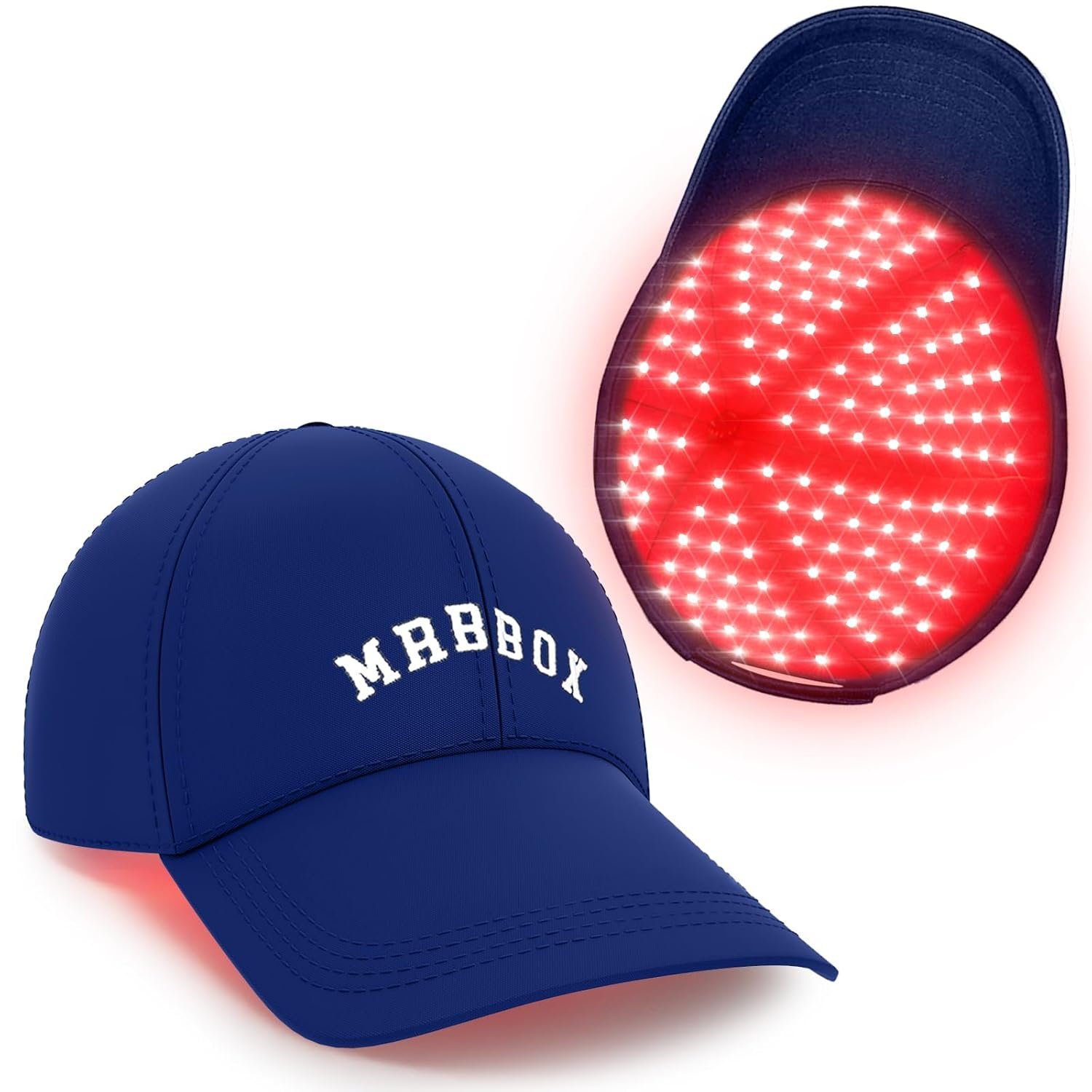 Red Light Hair Growth Cap (LP-RJVGRW-BLK)