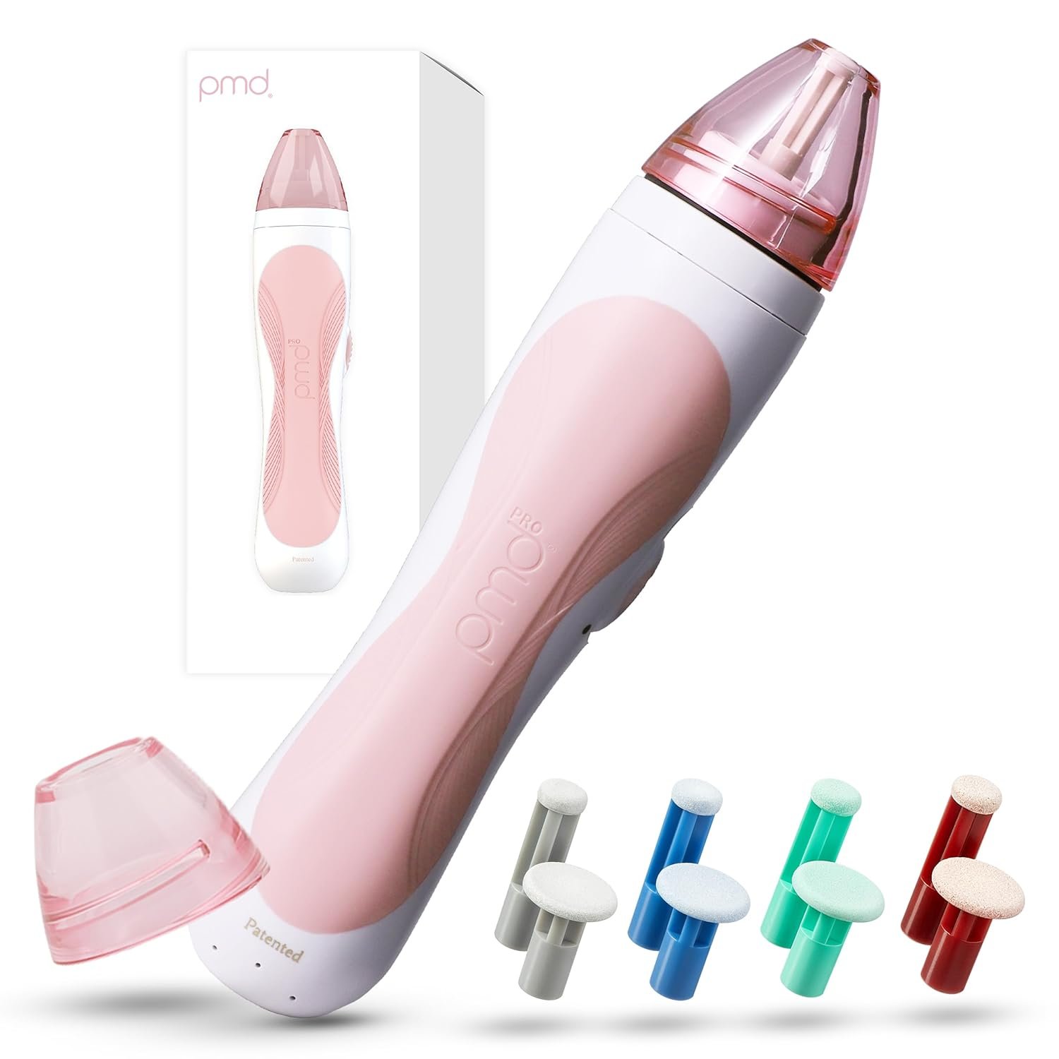 PMD Beauty Personal Microderm Pro – At-Home Use, Facial Exfoliator Tool, Microdermabrasion Machine Kit for Face and Body Skincare