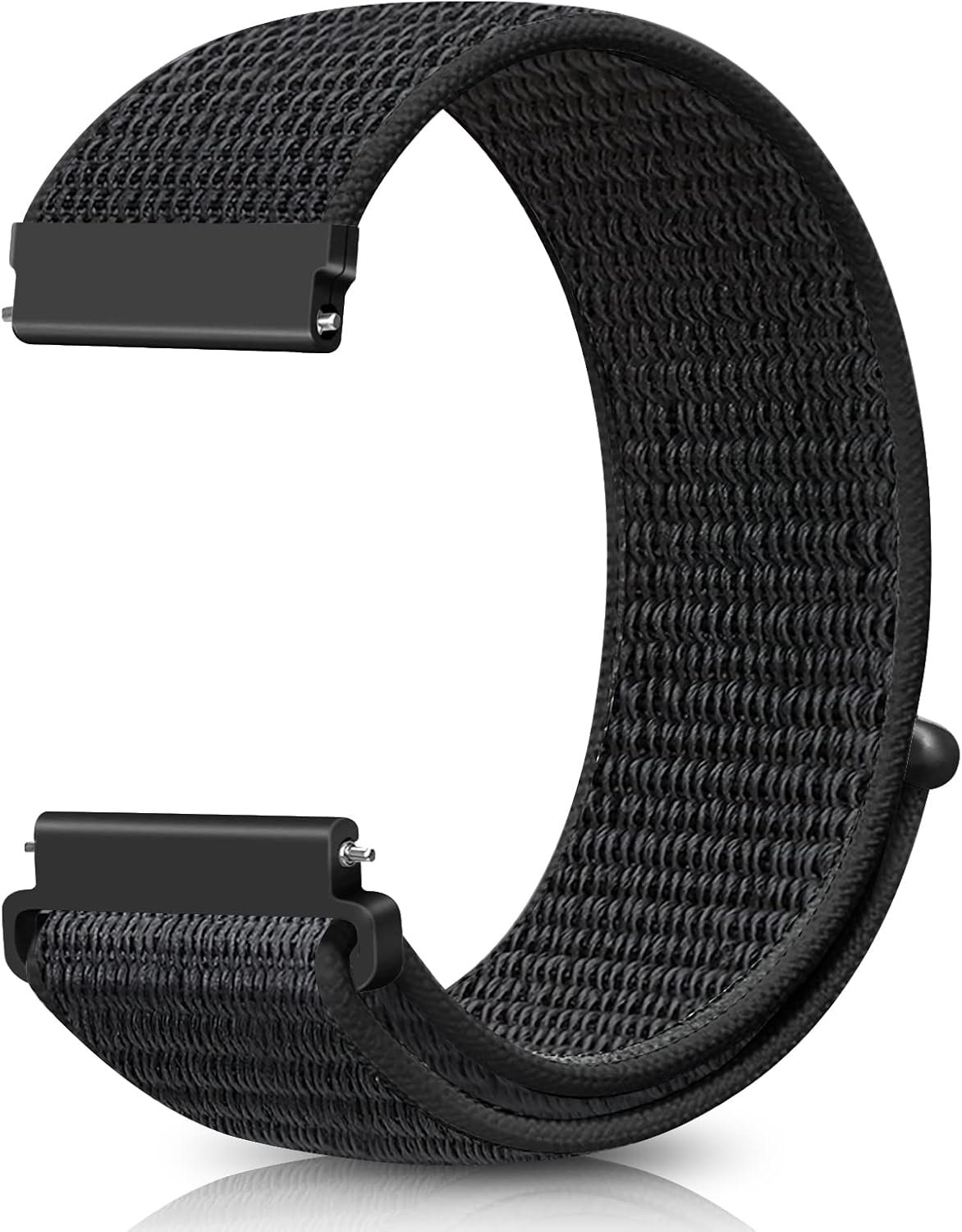 18mm Nylon Sport Quick Release Watch Bands Compatible with Garmin Venu 4 41mm/3S 41mm/Venu 2S/Vivoactive 4S/Vivomove 3S/Active S/Forerunner 265S(42mm)/255S/Fossil Women’s Gen 6 42mm/5E 42mm Women Men