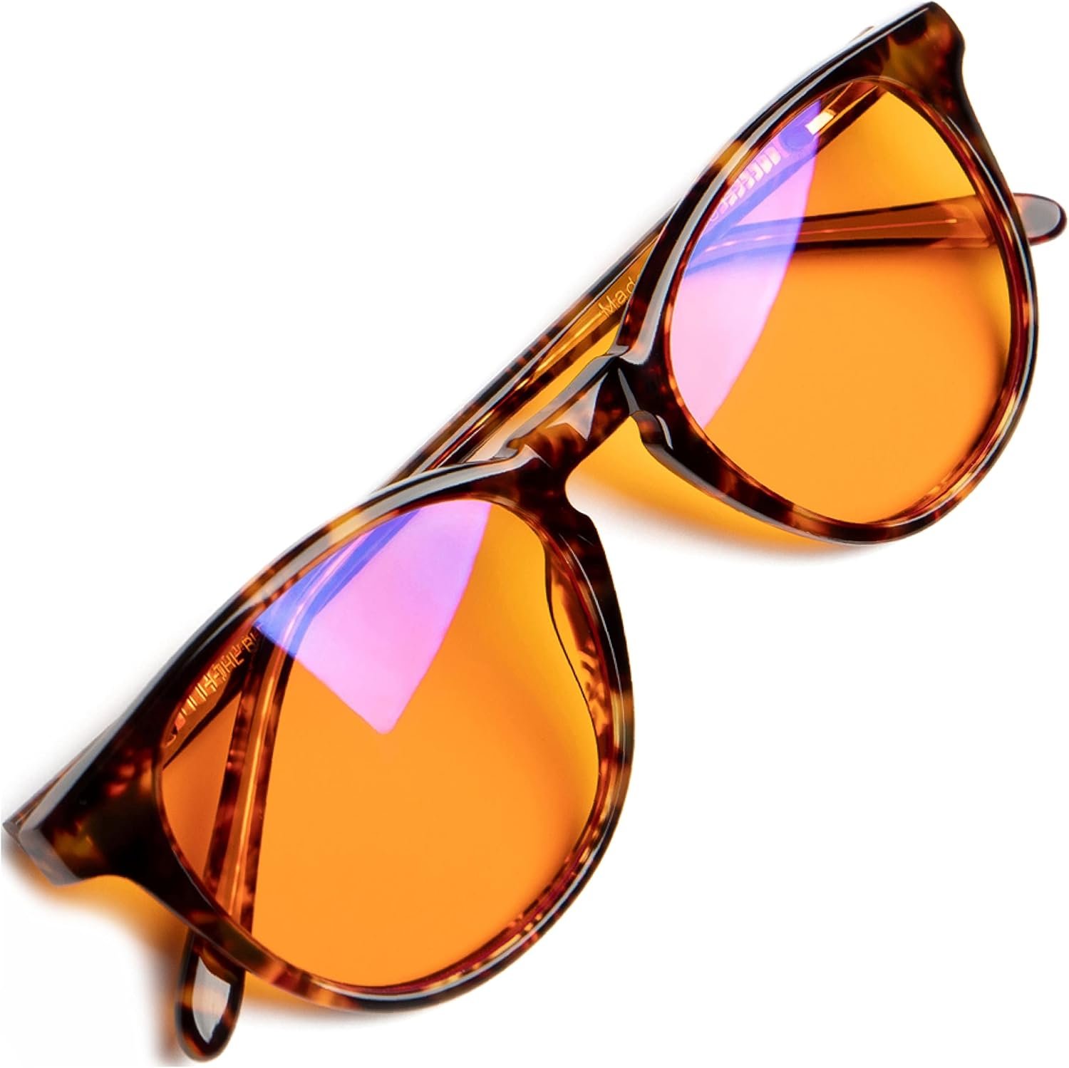 +1.0 +1.5 +2.0 +2.5 Orange Blue Light Blocking Reading Glasses for Better Sleep – Migraine Glasses for Women & Men