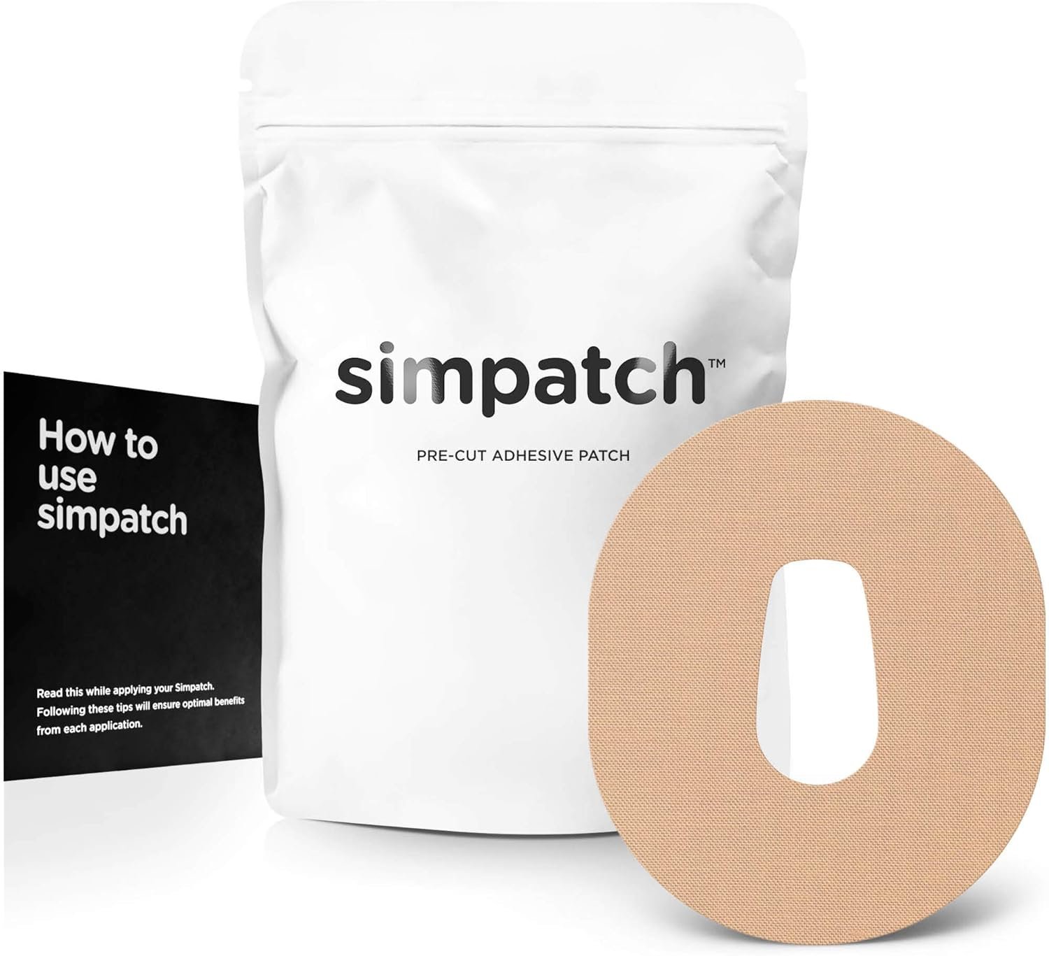 – Dexcom G6 Adhesive Patch (25-Pack) – Waterproof Adhesive, CGM Patches (Beige)