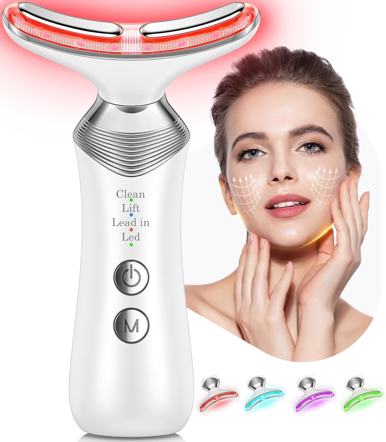 Facial Massager for Face and Neck, 7-in-1 123456