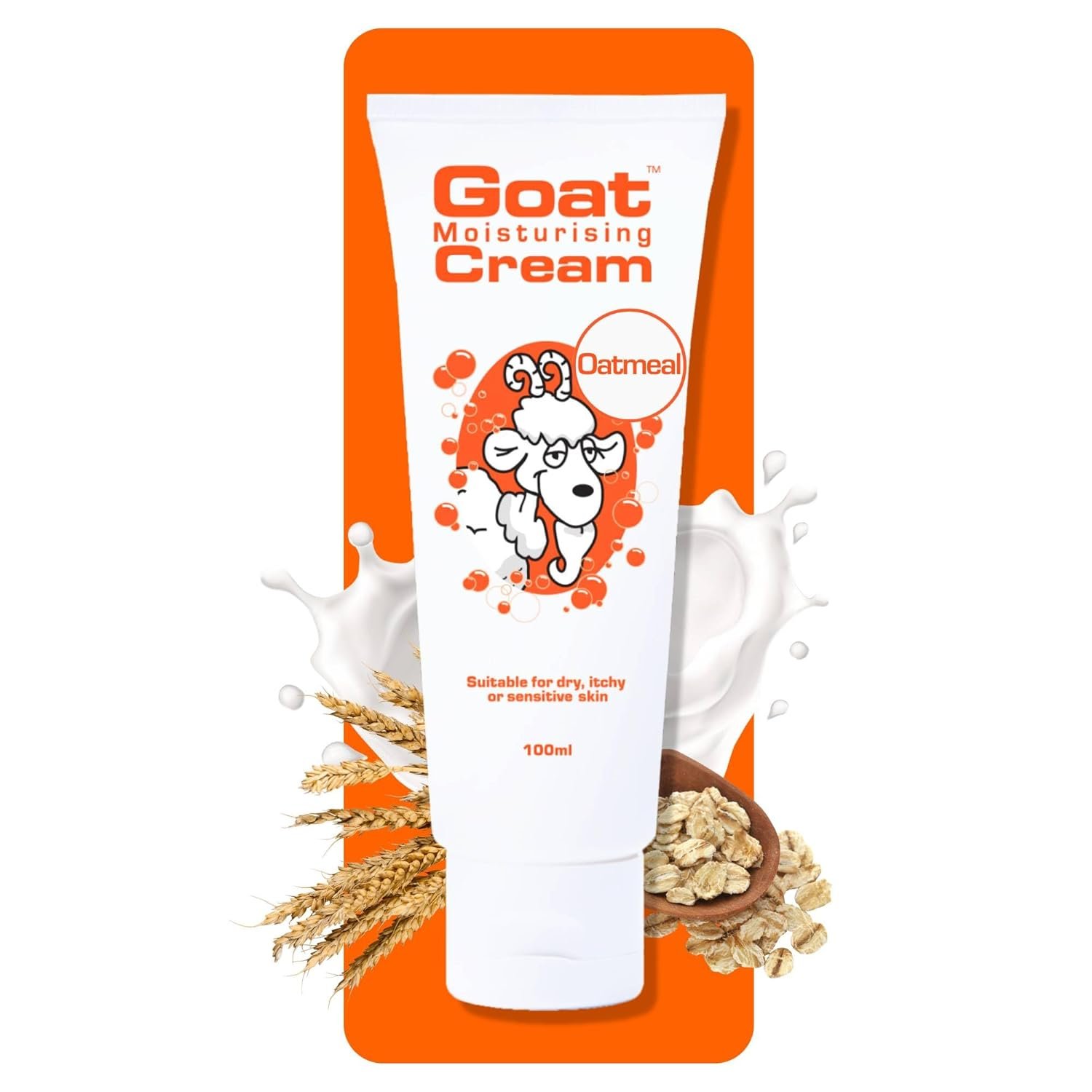 Goat Milk Cream with Oatmeal 100ml