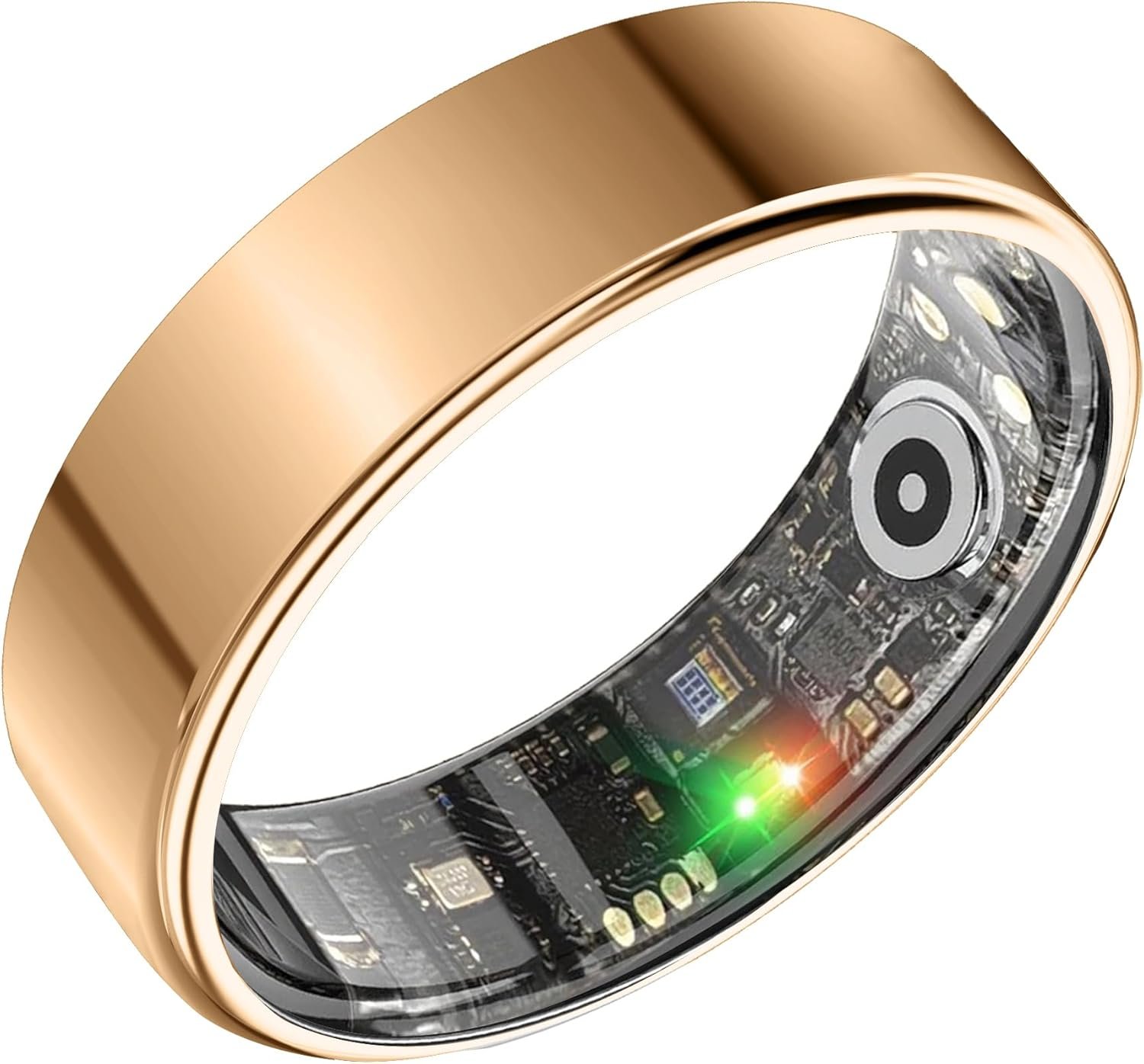 BENIO Smart Ring for Women & Men, Health Tracker with Sleep，Exercise Monitoring, iOS&Android Compatible, IP68 Waterproof, No Subscription
