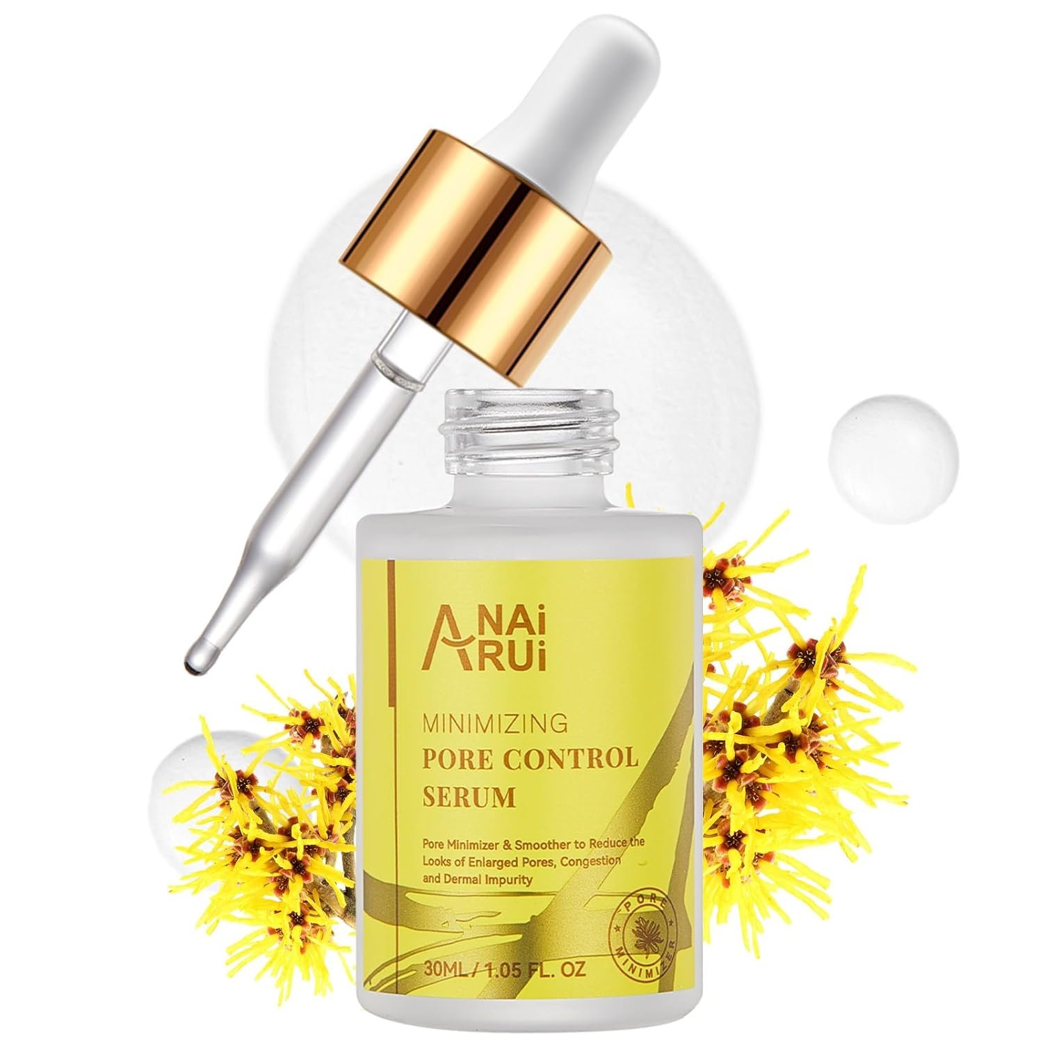 ANAI RUI Pore Minimizer Serum, Pore Minimizer for Face, Pore control,Minimizing, Shrinking, Tightening Pores, Refine Skin Texture 1 fl.oz