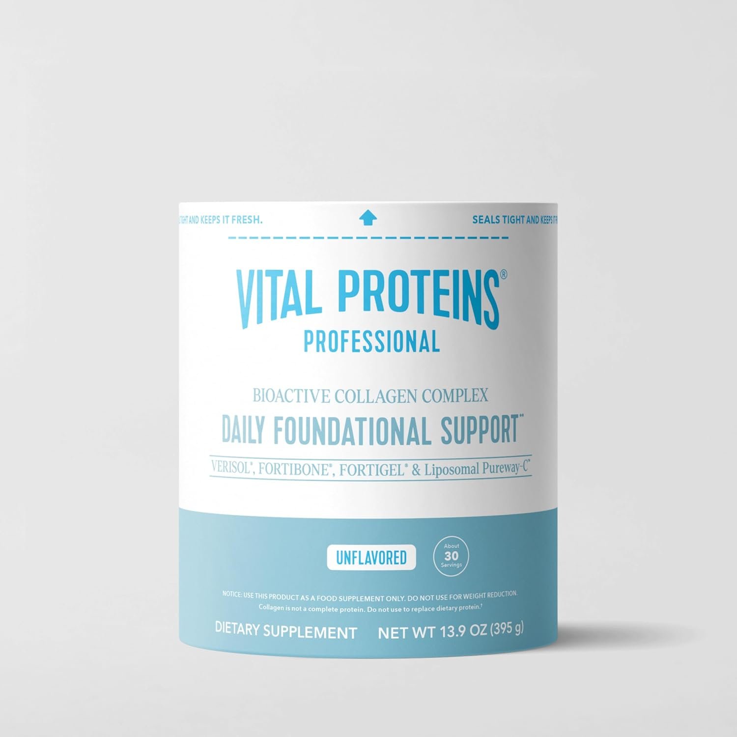 Vital Proteins® Professional Daily Foundational Support, 12g Bioactive Collagen Peptides, Reduces Fine Lines & Wrinkles, Supports Joint Mobility