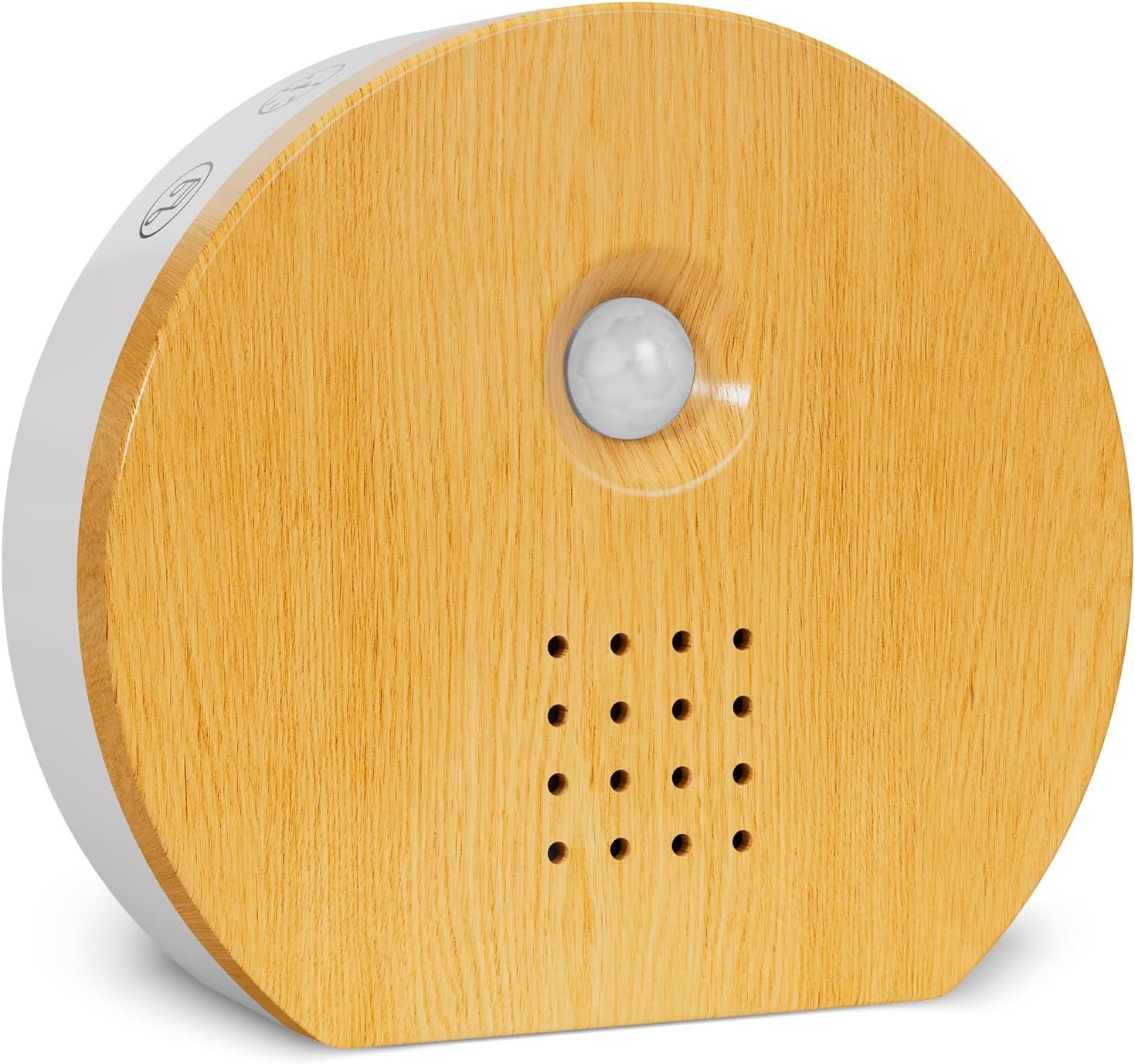 Singing Bird Box with Motion Sensor, White Noise Nature Sound Machine for Bathroom Privacy & Home, 9 Soothing Bird & Water Sounds, Adjustable Volume & Timer, Relaxation Sleep Gift
