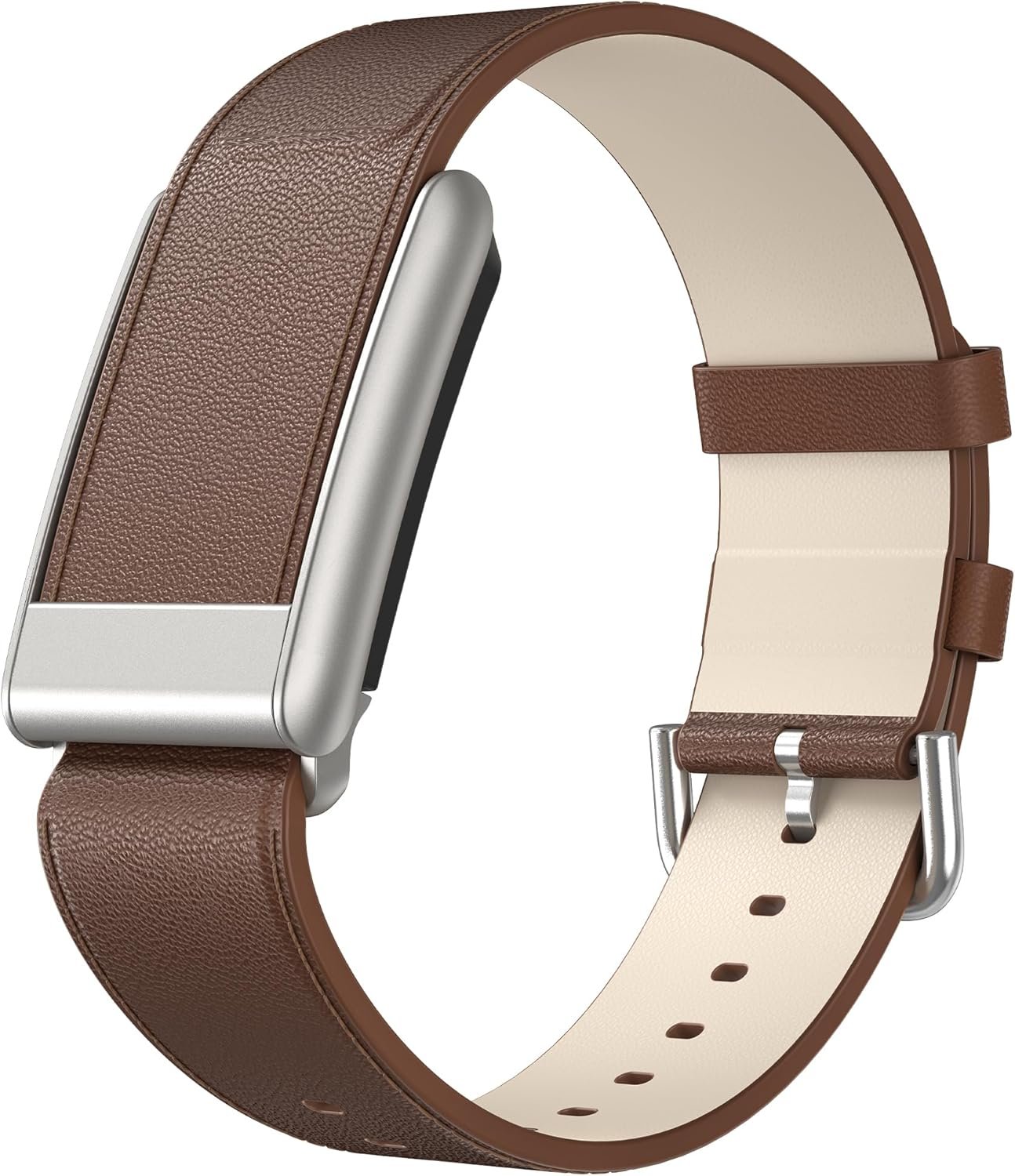 mimo Leather Band Compatible with Whoop 5.0 (One, Peak, Life), Top Grain Genuine Leather Tear-Resistant Replacement Band for Men & Women with Reinforced Connection, Durable Wristband Strap, Not Compatible with Whoop 4.0