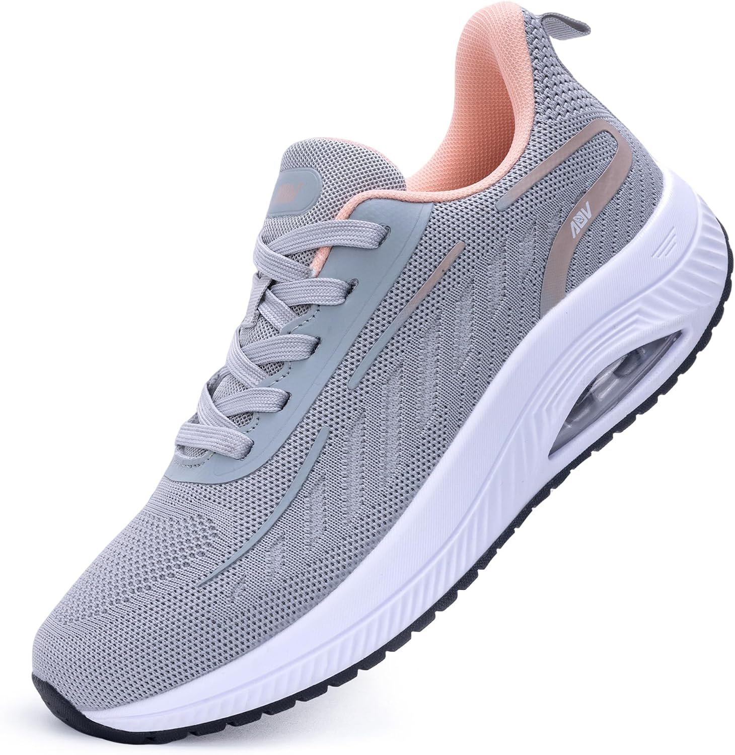 RomenSi Women Arch Support Walking Shoes Plantar Fasciitis Sneakers Orthotic Tennis Shoes for Gym Workout All Day US 6-11