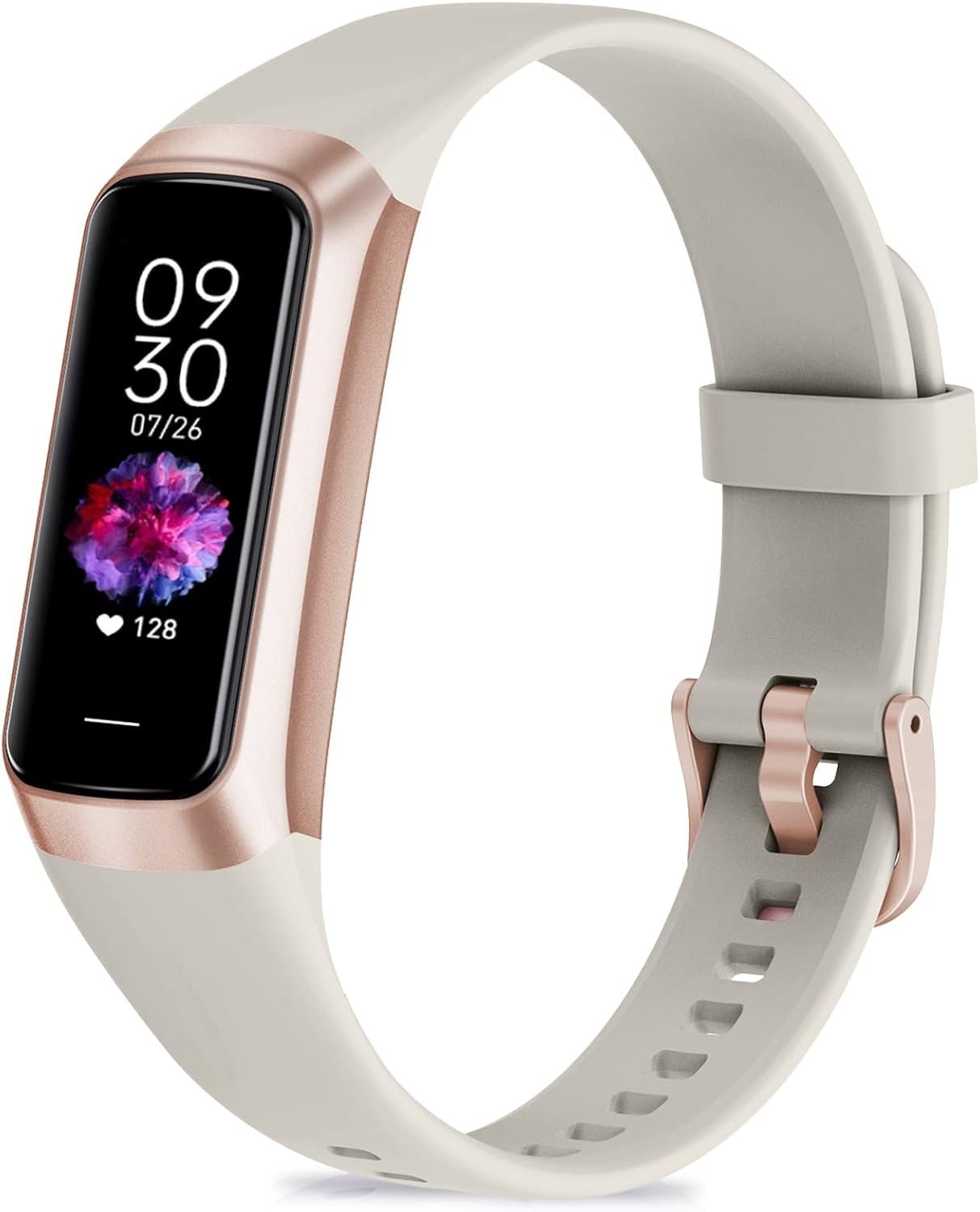 Zeacool Fitness Rate, Blood Oxygen Blood Pressure Sleep Monitor, Activity Trackers 5 ATM Waterproof,Step Calorie Counter Pedometer Health Smart Watch