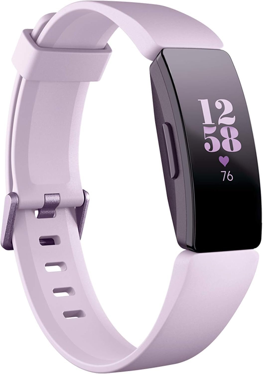 Fitbit Inspire HR Heart Rate and Fitness Tracker, One Size (S and L Bands Included), 1 Count