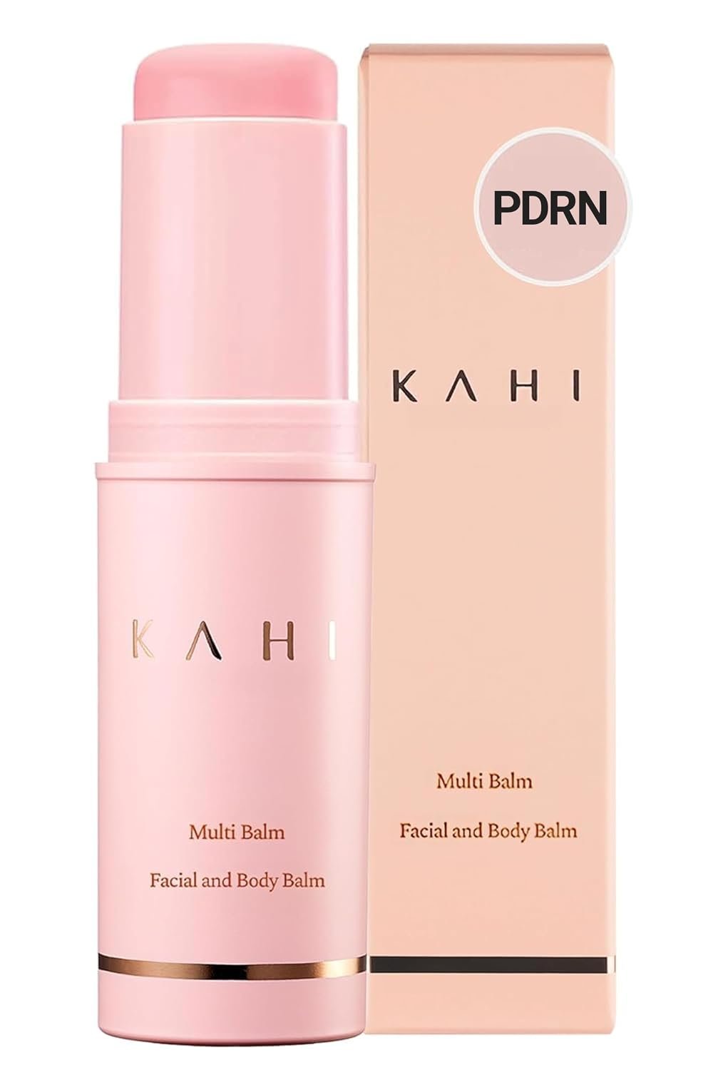 KAHI Wrinkle Bounce Multi Balm Stick – PDRN Collagen Facial & Body Balm | PDRN + Collagen, 48-Hour Hydration, Multi-Purpose Balm, Face Care, Eye Care, Lip Care, Neck Care, Makeup Base, Portable Stick