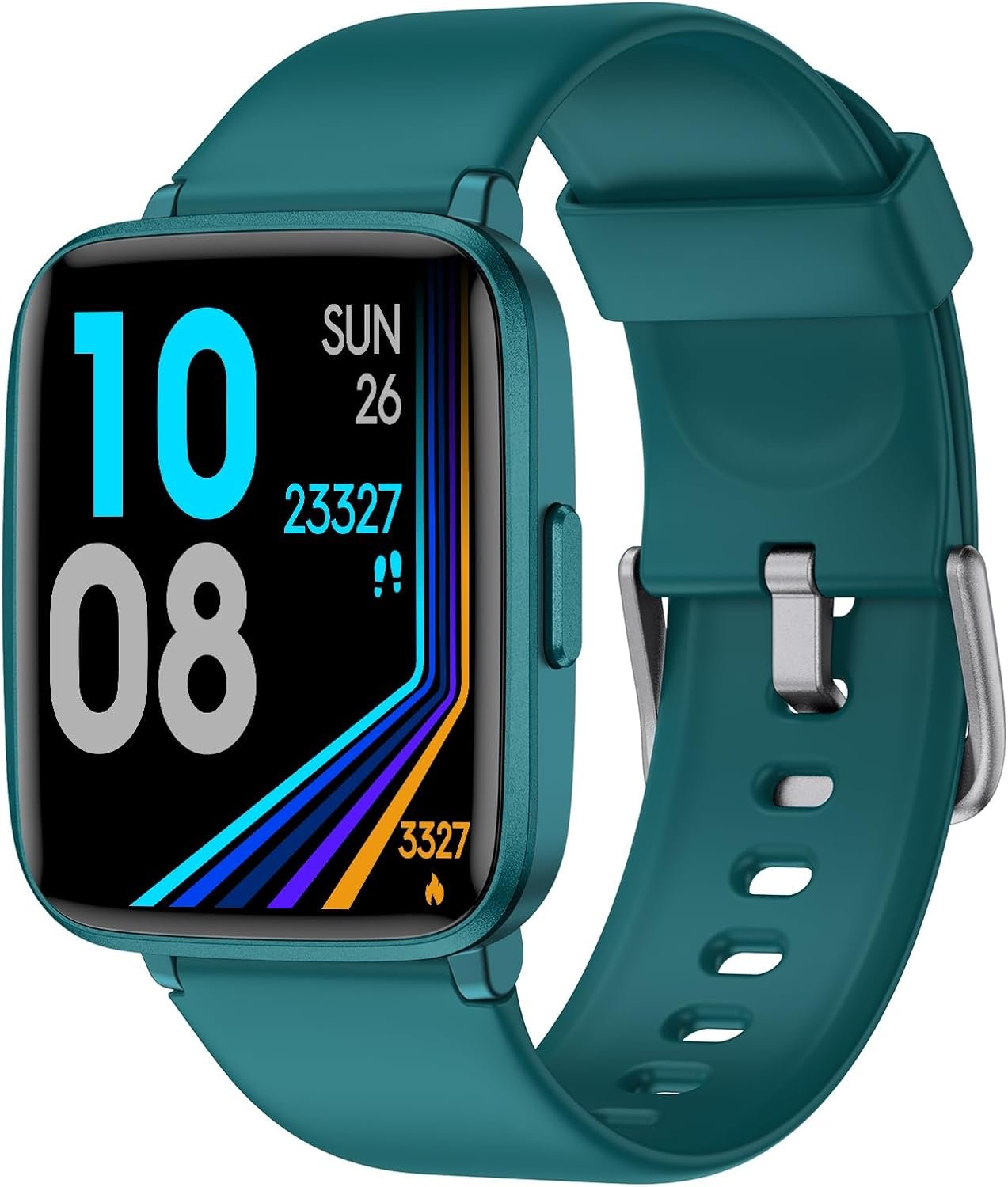 Fitness Tracker Watch with Heart Rate, Activity Tracker, Pedometer Watch | Step Counter, Heart Rate Monitor, Sleep Monitor, Alarm Clock, Stopwatch, Fitness Tracker, IP68 Waterproof Smart Watches