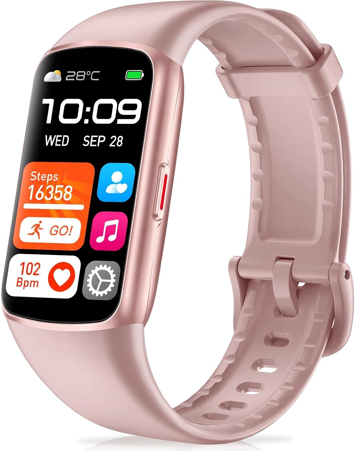 Fitness Tracker with 24/7 Heart Rate, Blood Oxygen, Sleep Tracker, 1.47”Waterproof Fitness Watch, Activity Tracker with Step Tracker for Women Men