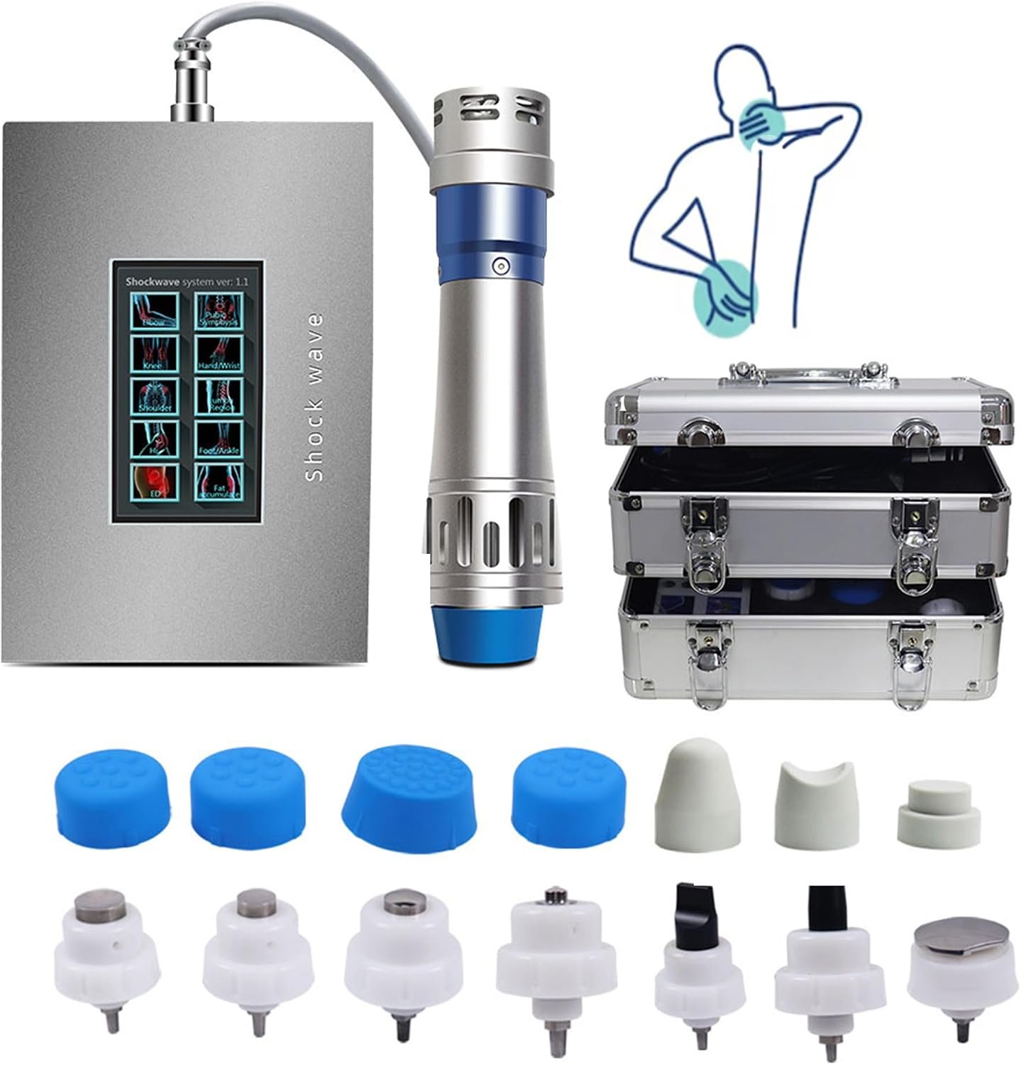 Extracorporeal Shockwave Therapy Machine for Shoulder Neck Soreness Therapy